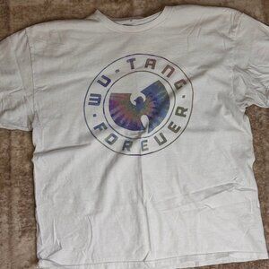 White Cotton S/S Wu Tang Forever T-Shirt, XL